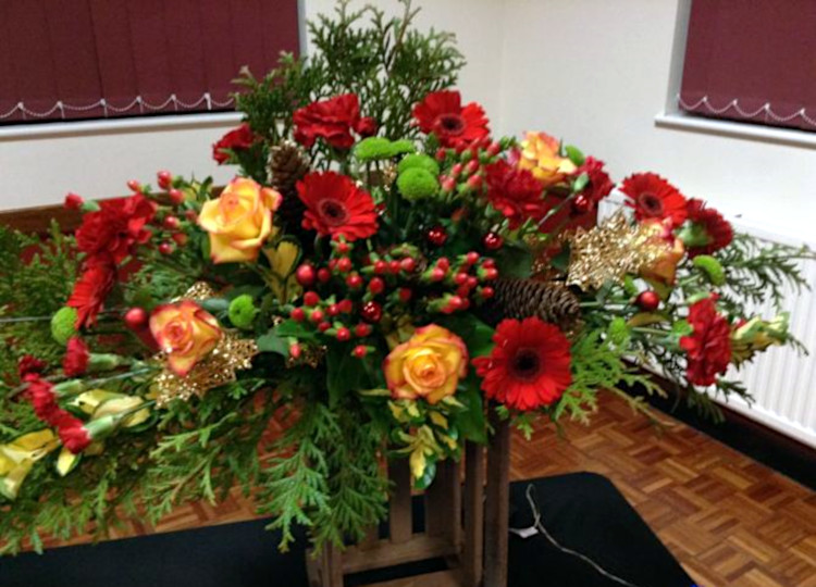 Picture of a floral arrangement